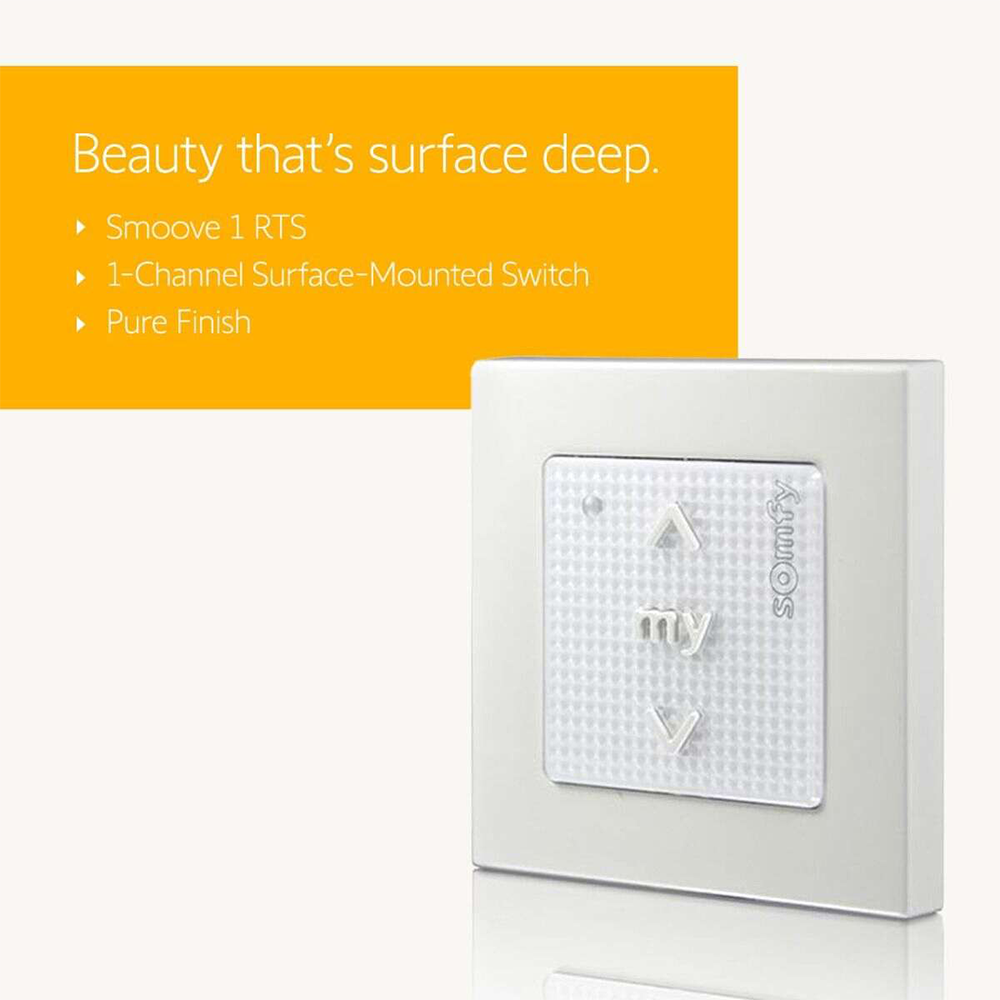 somfy smoove 1 channel rts keypad